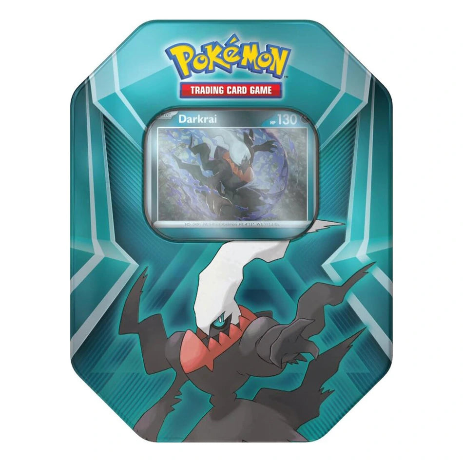 Triple Whammy Tin. Darkrai, Sableye & Spiritomb foil promos