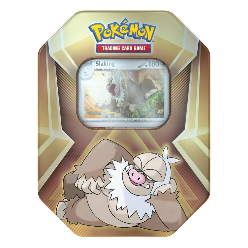 Triple Whammy Tin. Slaking evolution line foil promos