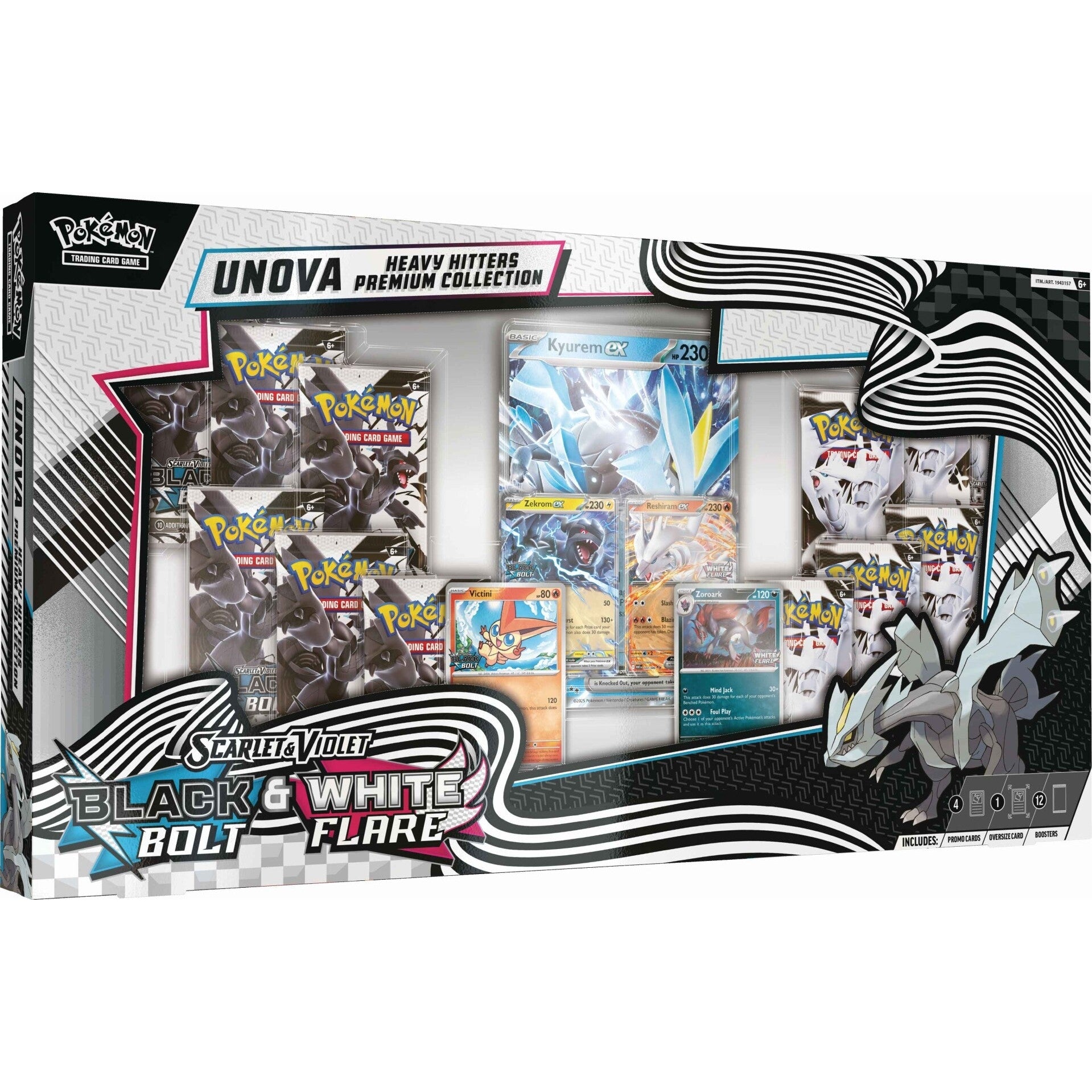 Pokemon TCG Unova Heavy Hitters Premium Collection Box Front